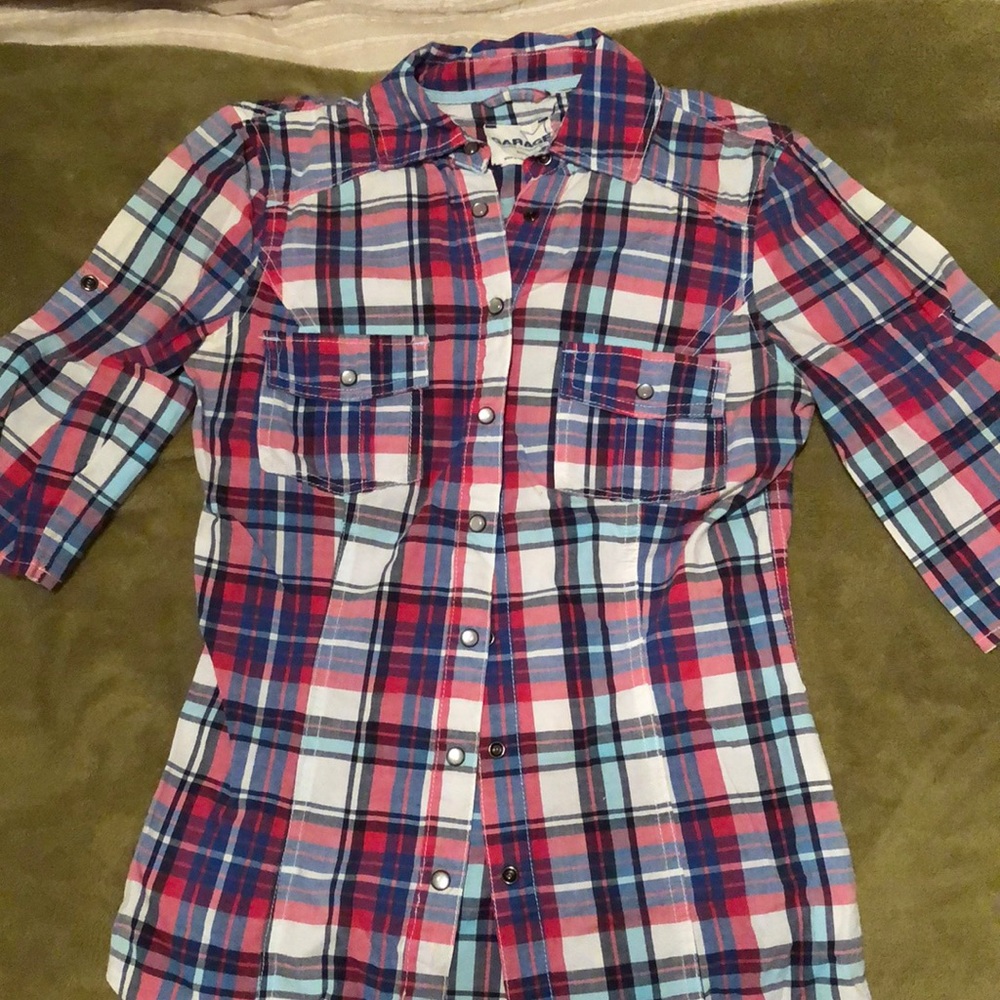 Garage plaid shirt